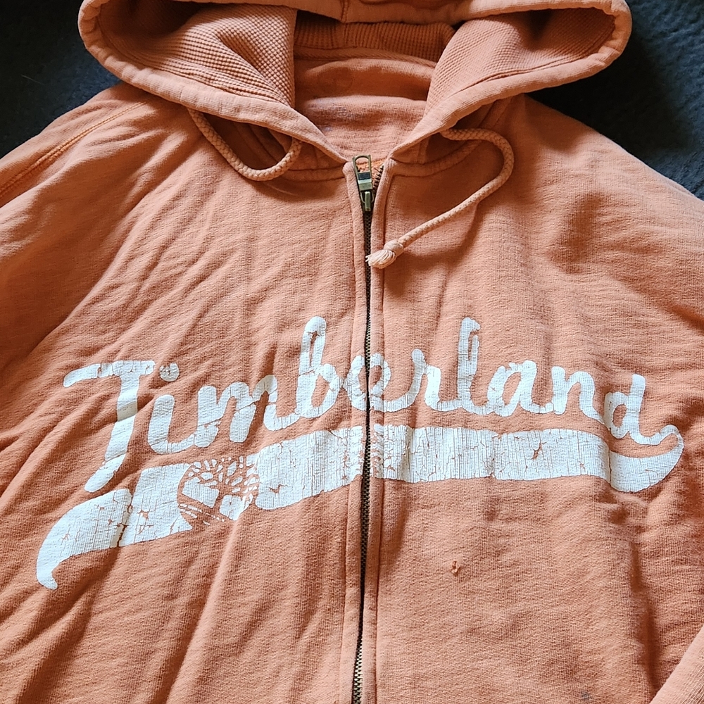 Timberland Hoodie XL Orange